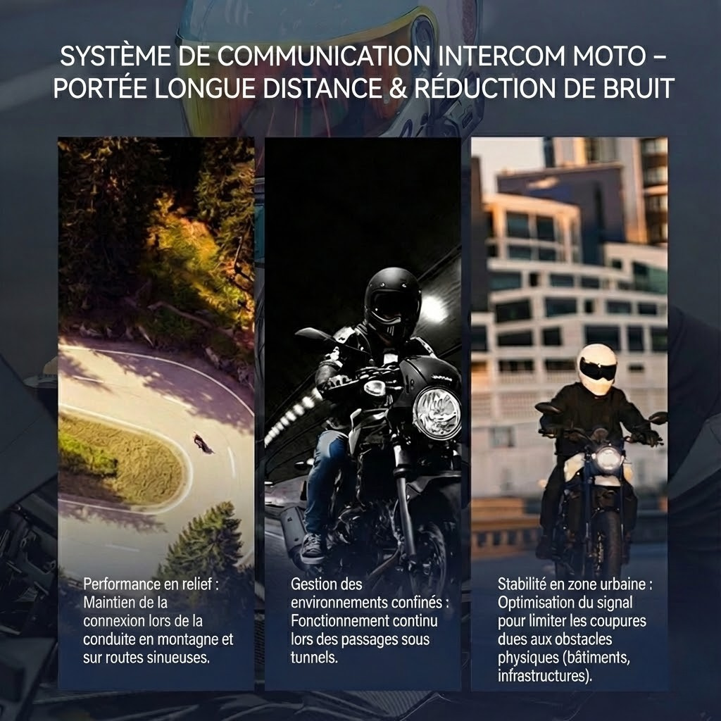 Intercom Moto Freedconn FREE+ MESH V2.0 - trois-quarts