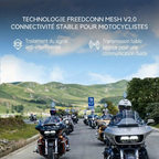 Intercom Moto Freedconn FREE+ MESH V2.0 | Motorz Legacy - 9