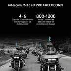Intercom Moto FX PRO FREEDCONN | Motorz Legacy - 12