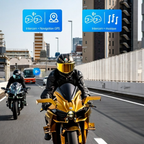 Intercom Moto Caméra FreedConn R3 Pro [DUO] – Vidéo 2K | Motorz Legacy - 16