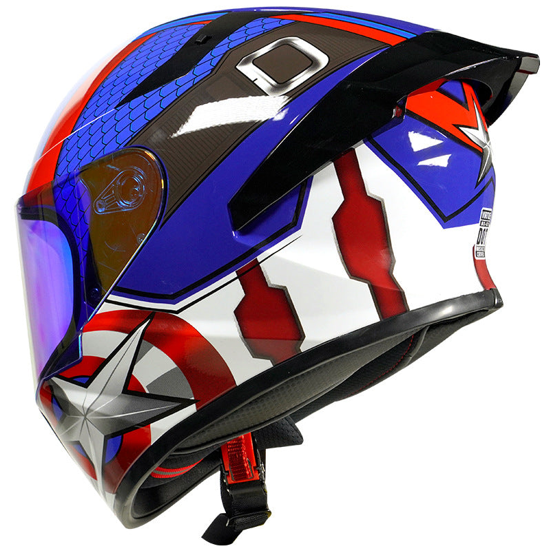 Casque Intégral Virtue Captain America Édition | Motorz Legacy