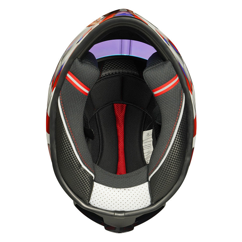 Casque Intégral Virtue Captain America Édition | Motorz Legacy