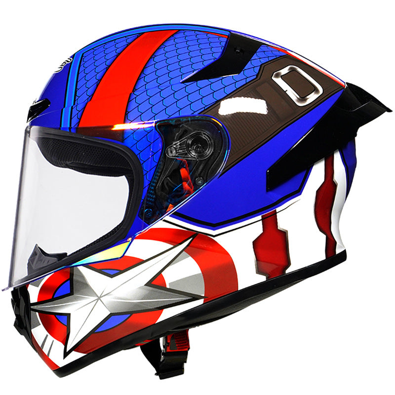 Casque Intégral Virtue Captain America Édition | Motorz Legacy