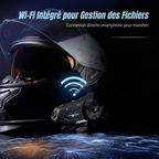 Intercom Moto FreedConn R1 Pro – Caméra 2K | Motorz Legacy - 8