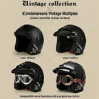 Casque Jet Vintage V-Retro Leather Edition | Motorz Legacy - 19