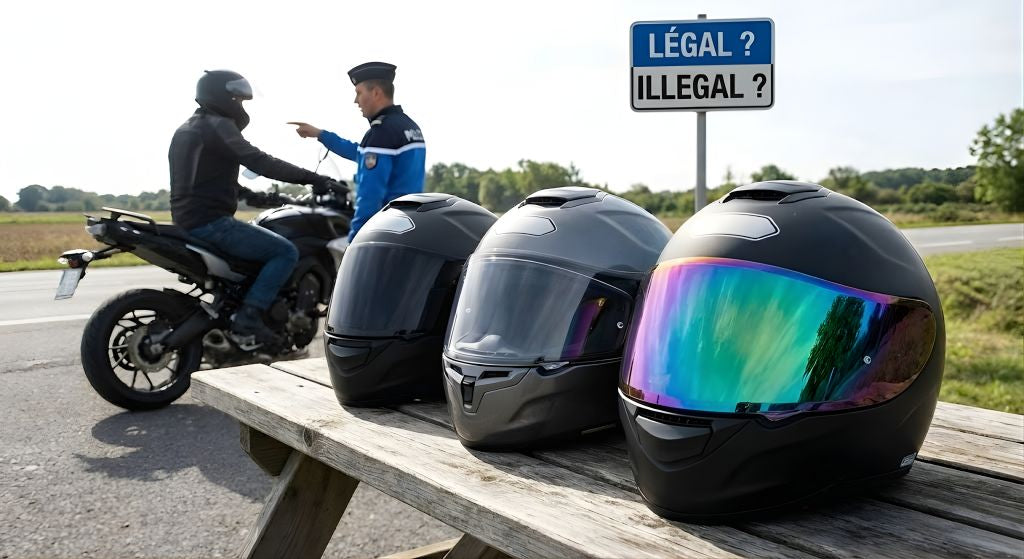 Les differentes visières