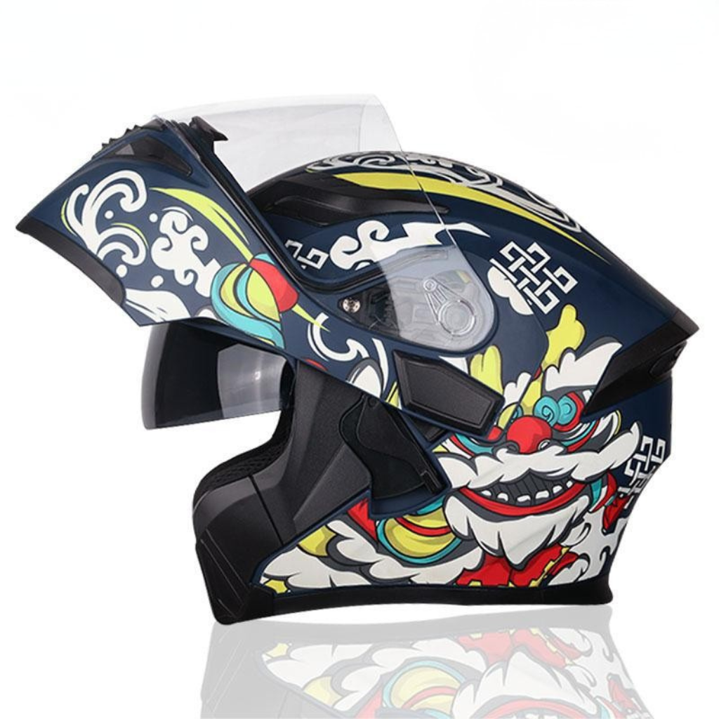 Casque Modulable JIEKAI Edition "Imperial Dragon" | Motorz Legacy