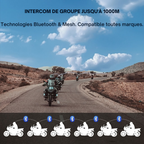 Intercom Moto Caméra FreedConn R3 Pro [DUO] – Vidéo 2K | Motorz Legacy - 10
