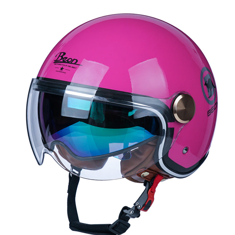 Casque Jet Vintage Icon Beon | Motorz Legacy