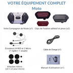 Intercom Moto Freedconn FREE+ MESH V2.0 | Motorz Legacy - 2