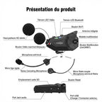 Intercom Moto Freedconn R1 Plus – Caméra 1080P | Motorz Legacy - 2