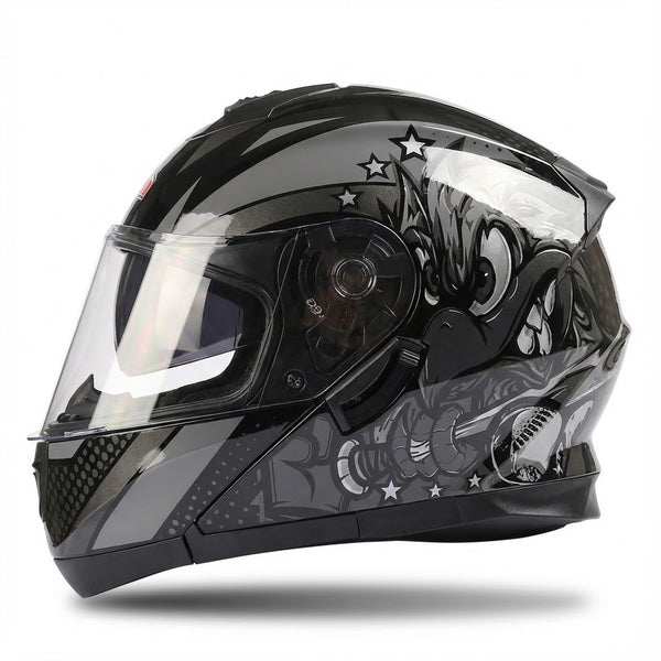 Casque Modulable Baseball Bird Blacklion | Motorz Legacy