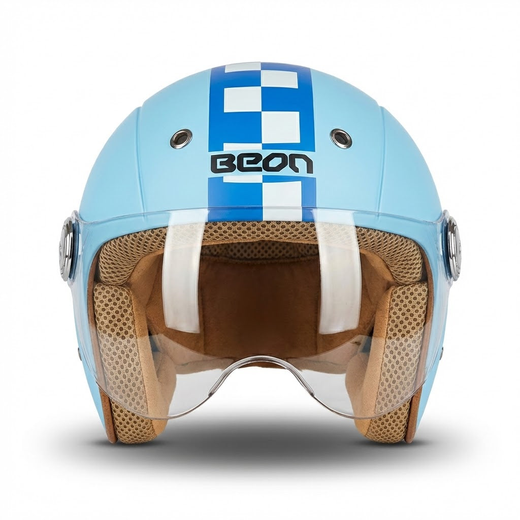 Petit (45-48cm) bleu clair,
Grand (49-54cm) bleu clair