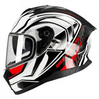 Casque Intégral Steel Red QIKE | Motorz Legacy - 1