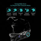 Intercom Moto Caméra FreedConn R3 Pro [DUO] – Vidéo 2K | Motorz Legacy - 13