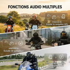 Intercom Moto FreedConn R1 Pro – Caméra 2K | Motorz Legacy - 5