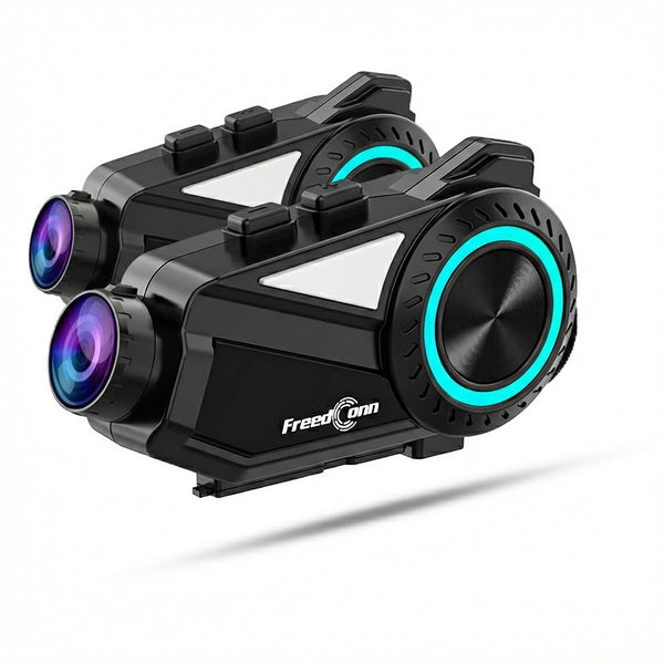 Intercom Moto Caméra FreedConn R3 Pro [DUO] – Vidéo 2K | Motorz Legacy