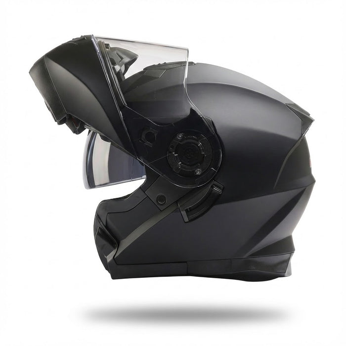 Casque Modulable Noir Blacklion Dual Visor